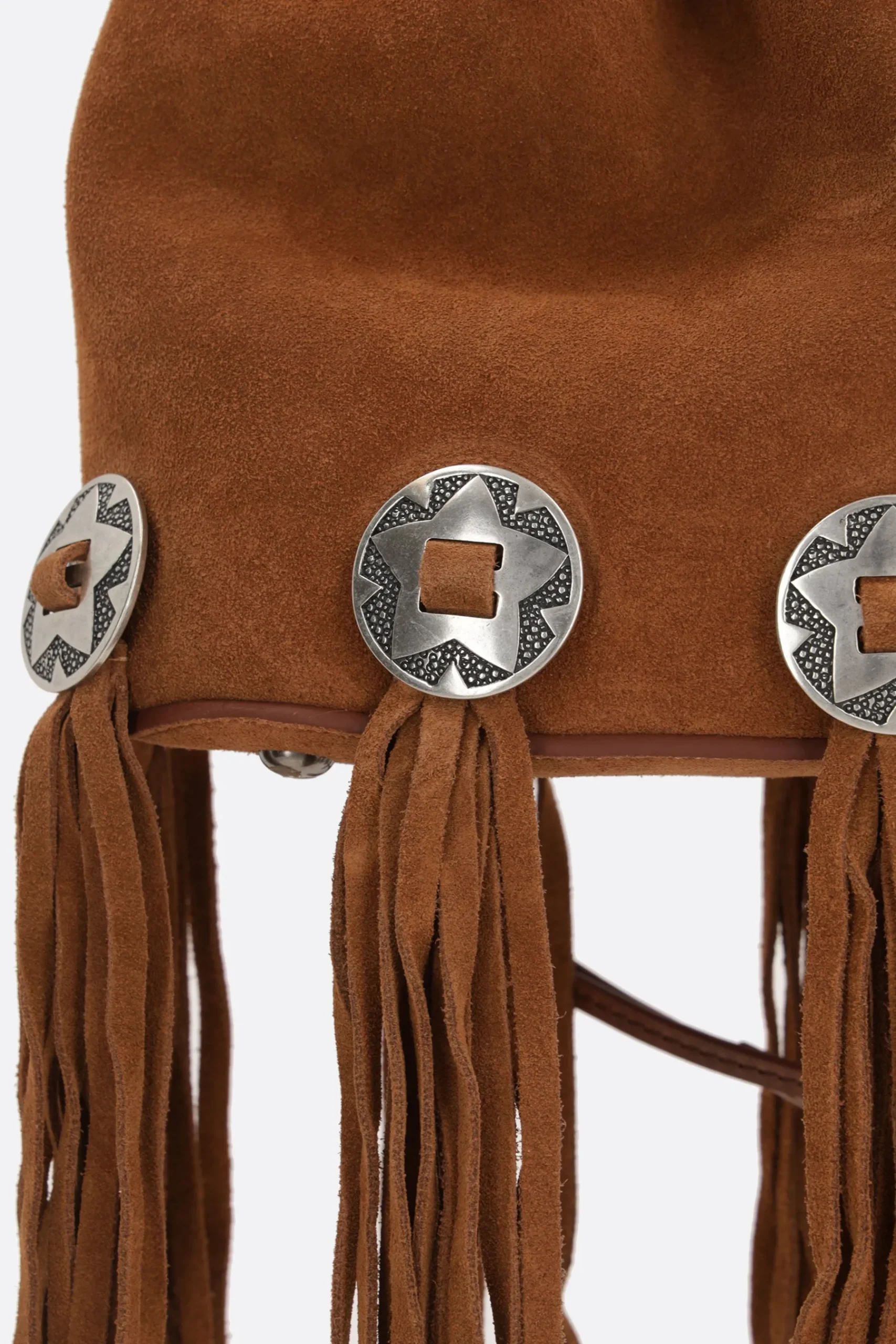 Women HTC LOS ANGELES Janis bucket bag in suede