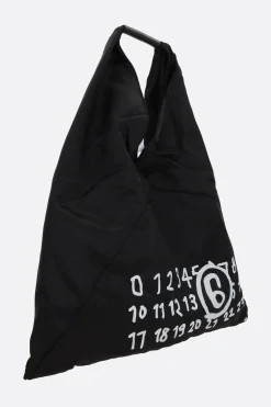 Women MM6 Japanese Classic medium fabric handbag