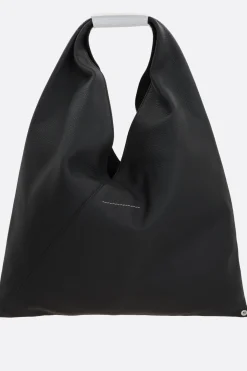 Women MM6 Japanese Classic medium handbag in grainy leather