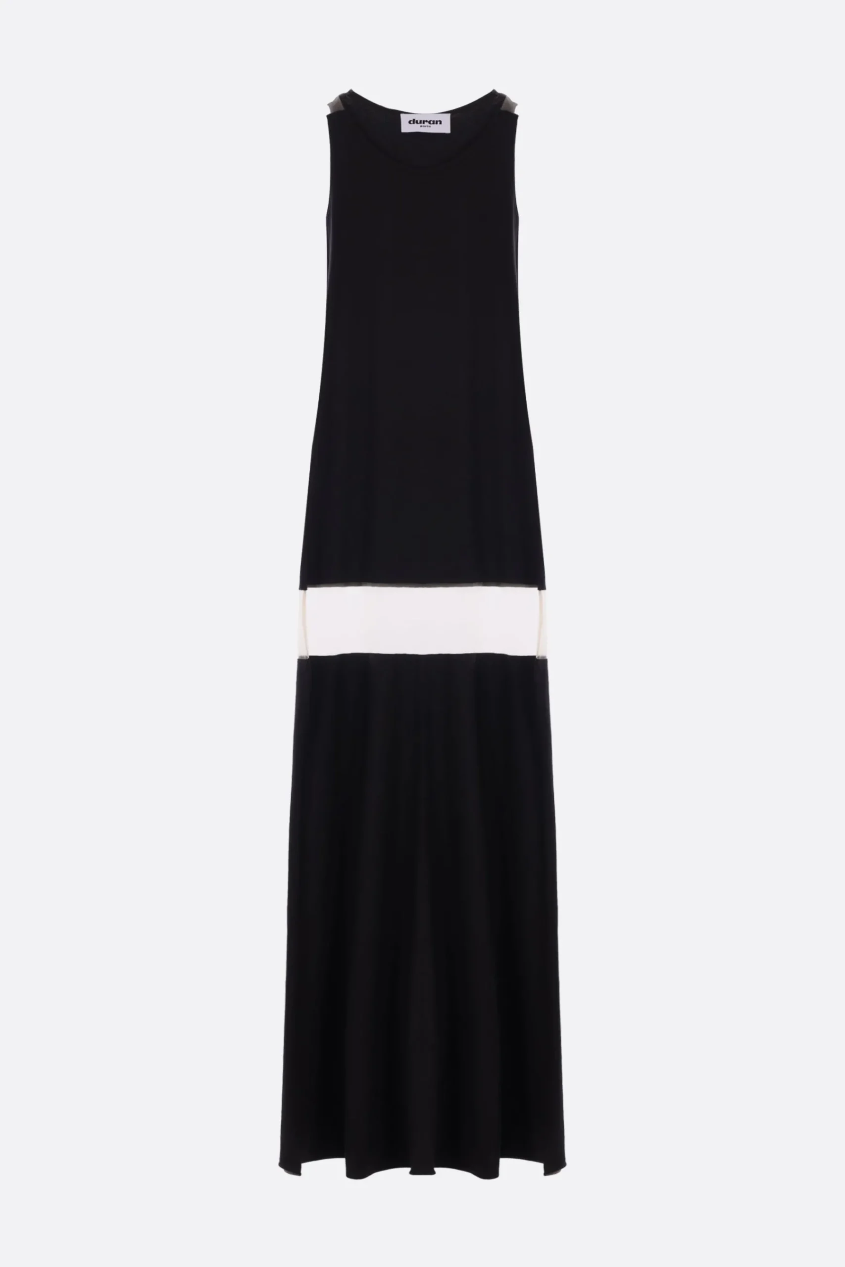 Women DURAN LANTINK jersey and mesh tank dress