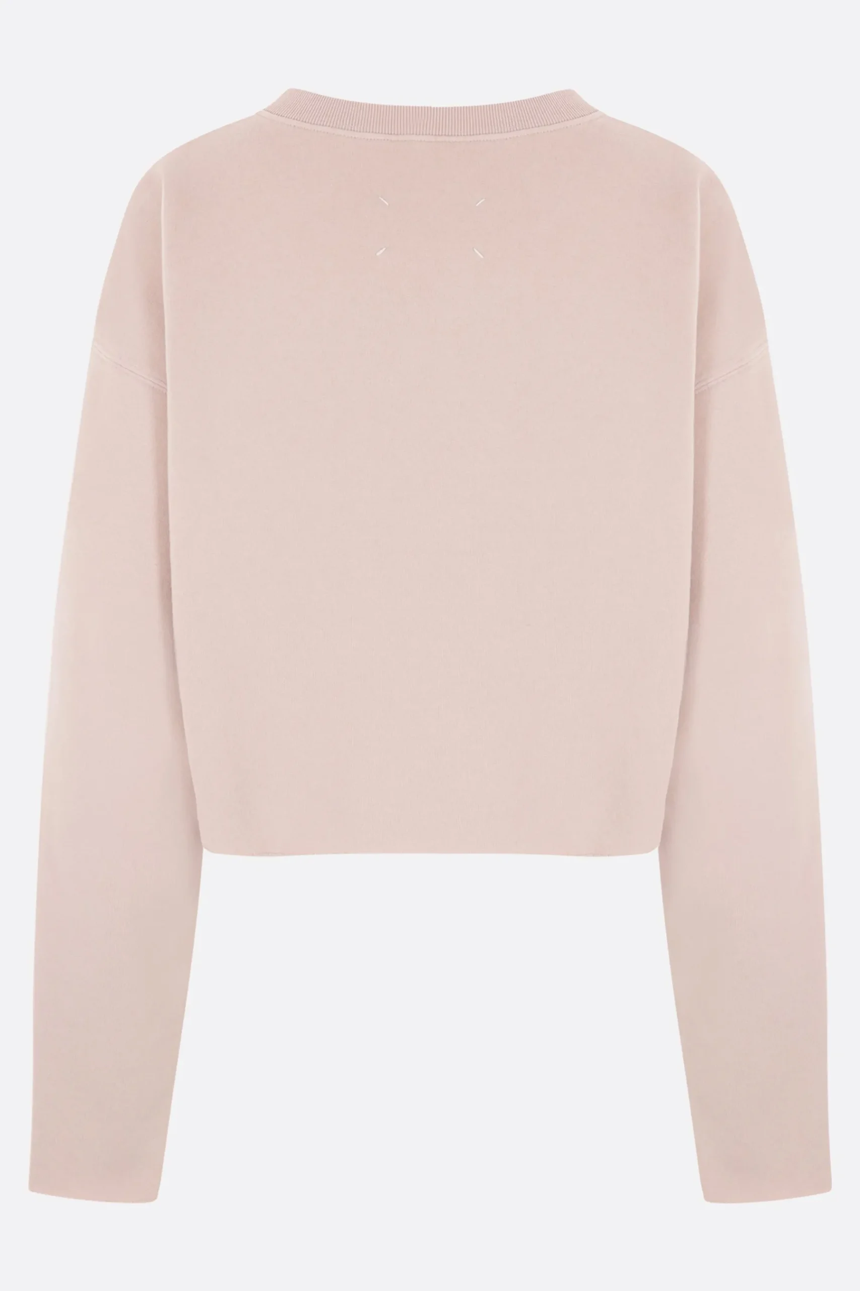 Women MAISON MARGIELA jersey cropped sweatshirt
