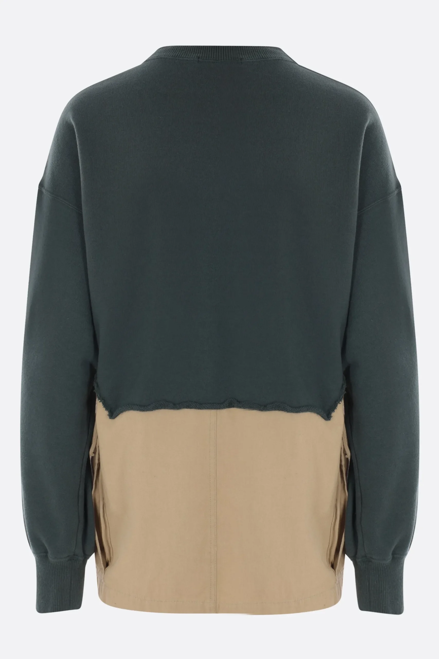 Women UNDERCOVER jersey deconstructed sweatshirt