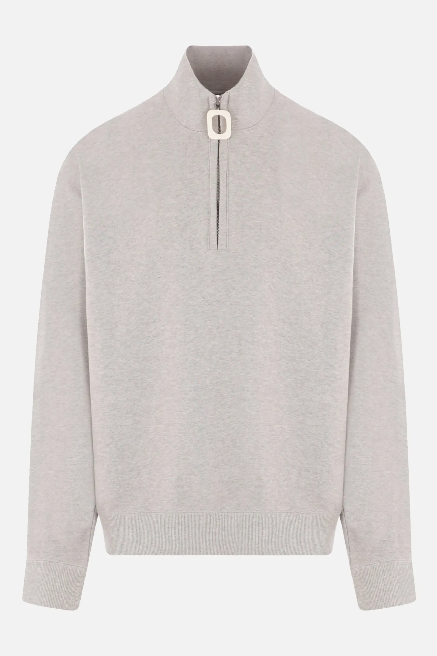 JW ANDERSON jersey half-zip sweatshirt