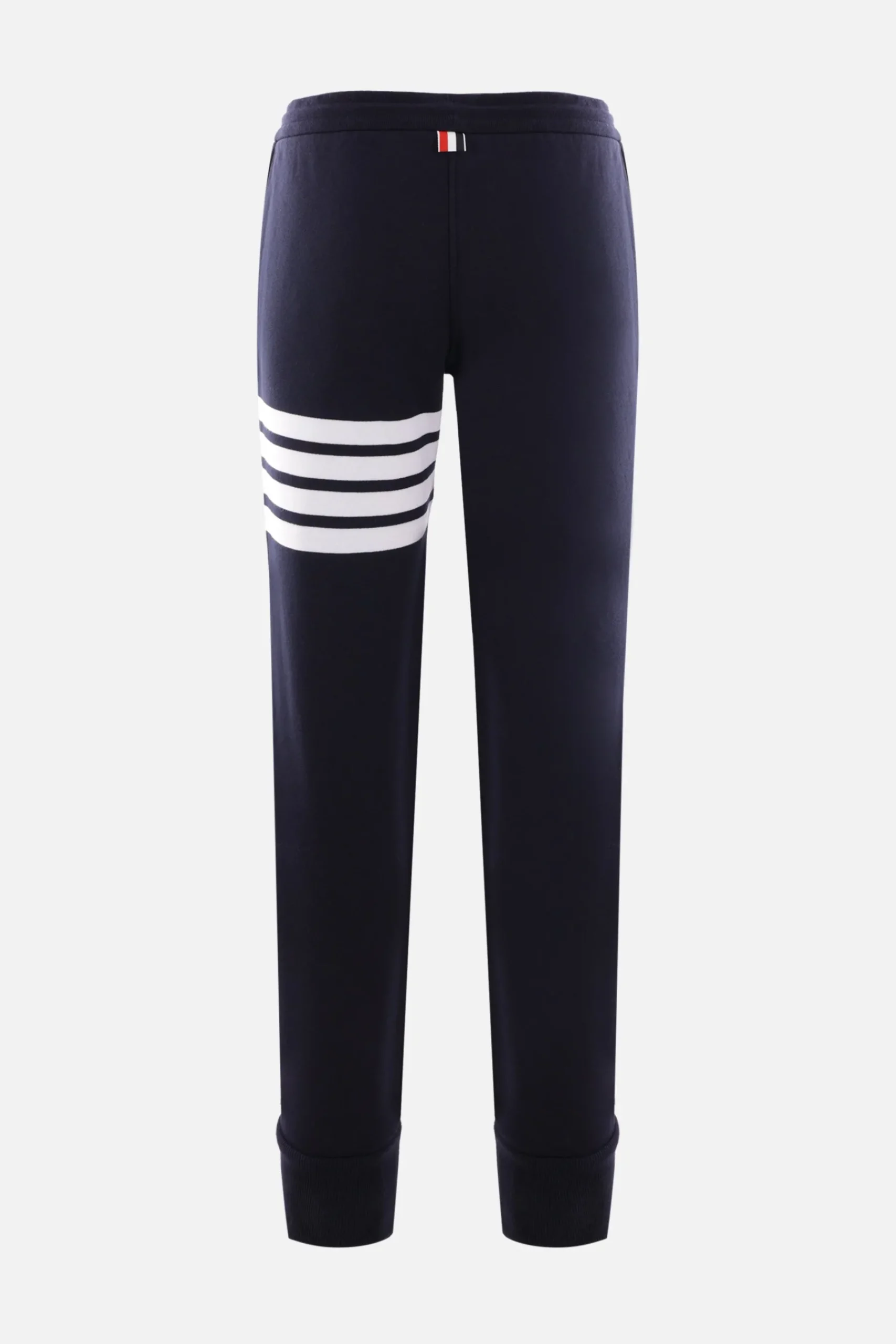 Women THOM BROWNE jersey joggers with 4-Bar detail