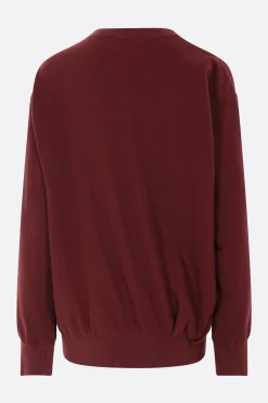Women UNDERCOVER jersey pleated sweatshirt