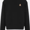 MAISON KITSUNÉ jersey sweatshirt with Speedy Fox logo patch