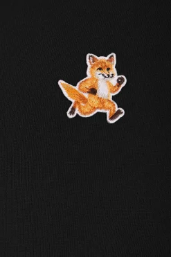 MAISON KITSUNÉ jersey sweatshirt with Speedy Fox logo patch