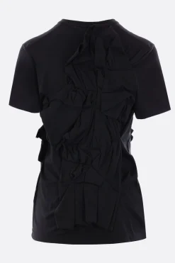 Women COMME DES GARÇONS jersey t-shirt with ruches