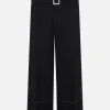 Women 10 CORSO COMO jersey wide-leg cropped pants