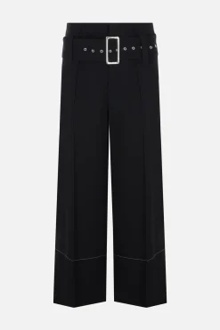 Women 10 CORSO COMO jersey wide-leg cropped pants