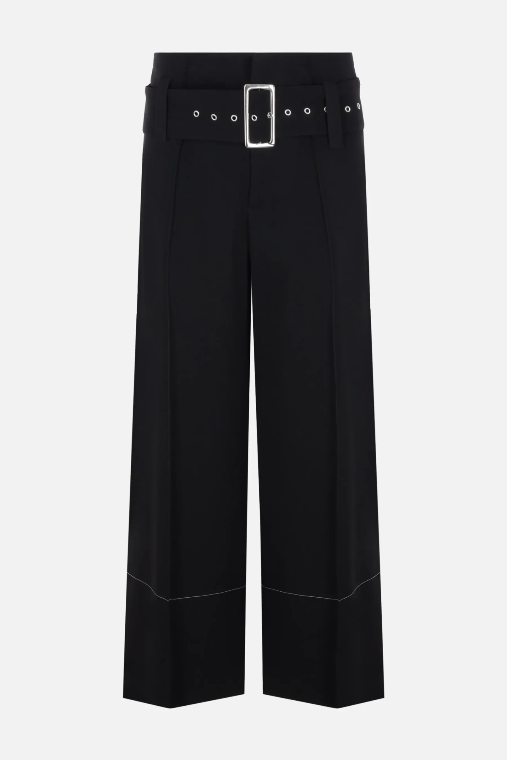 Women 10 CORSO COMO jersey wide-leg cropped pants