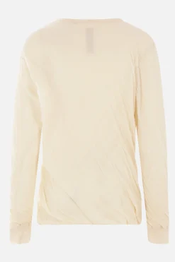 RICK OWENS Jumbo Double long-sleeve t-shirt in cotton