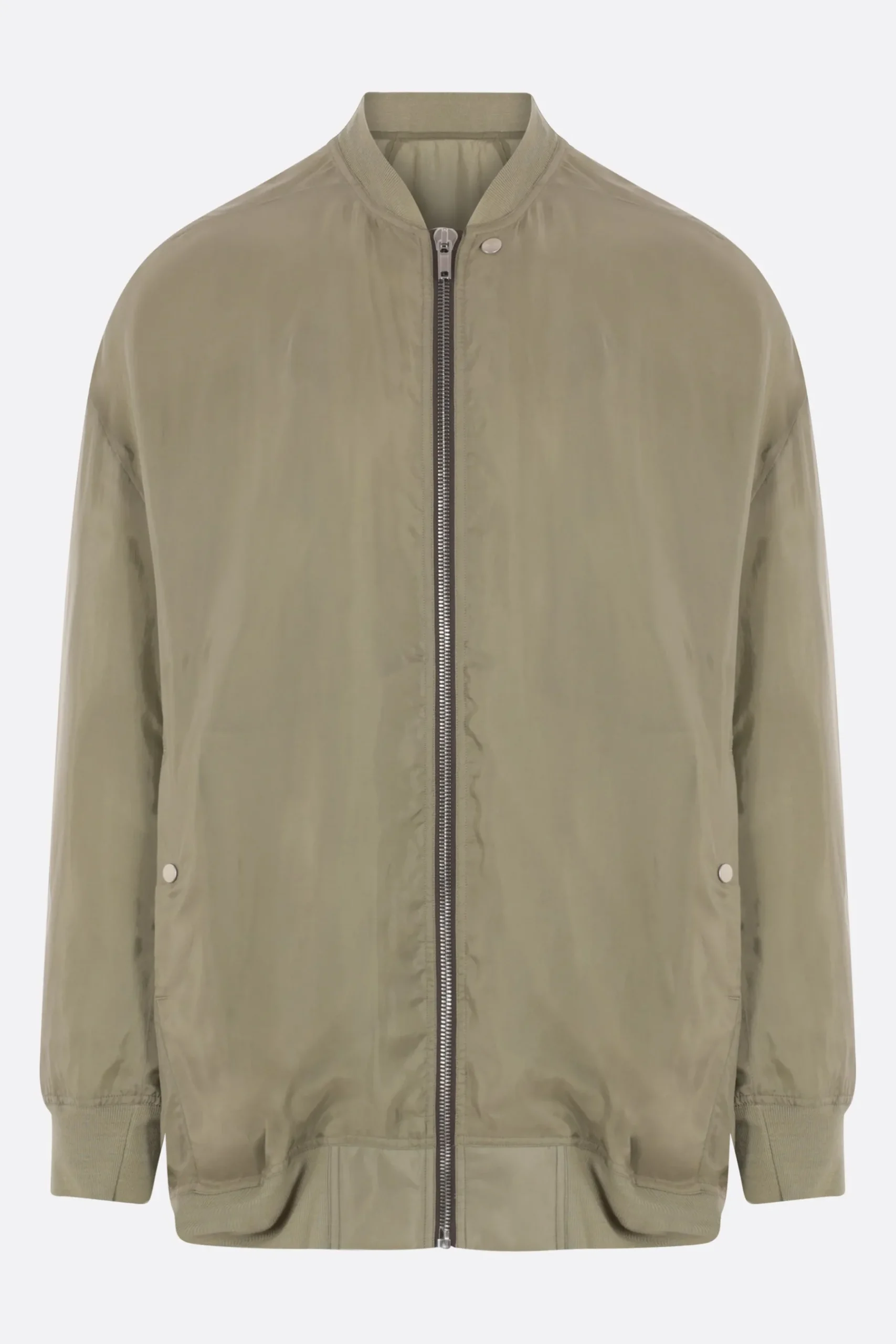 RICK OWENS Jumbo Flight oversize bomber jacket in cupro