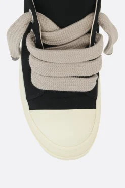 RICK OWENS DRKSHDW Jumbo Lace Puffer sneakers in canvas