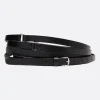 Women ANN DEMEULEMEESTER Kepa triple-wrap belt in smooth leather