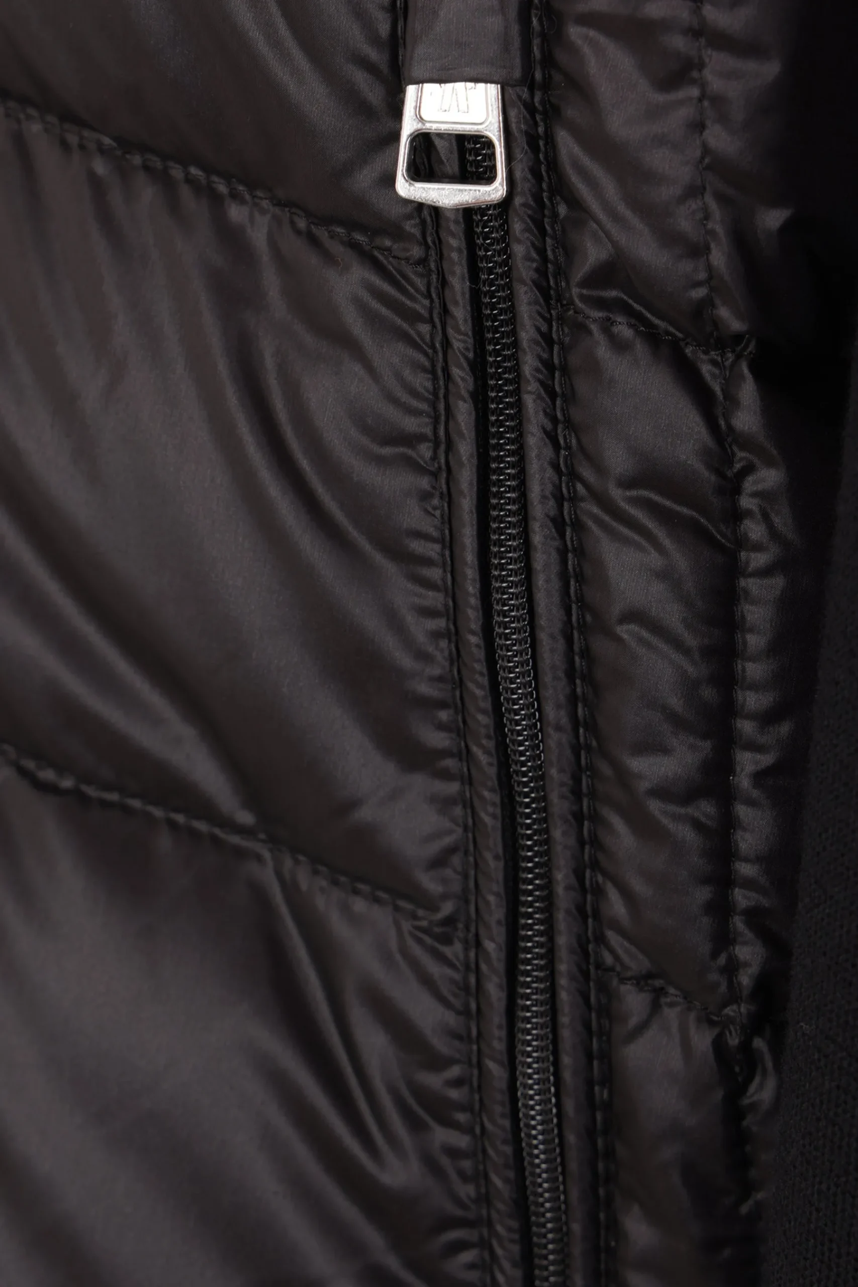 MONCLER knit and down-filled nylon cardigan