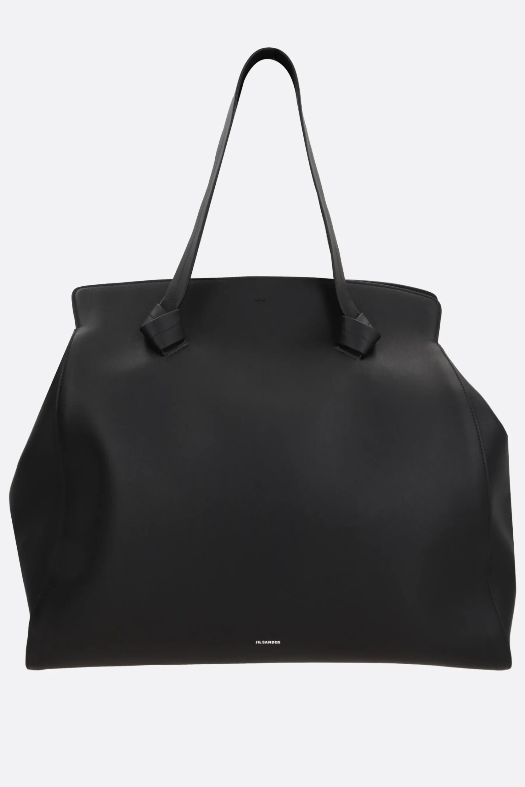 JIL SANDER Knot large tote bag in smooth leather