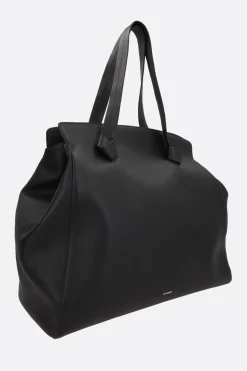 JIL SANDER Knot large tote bag in smooth leather