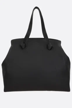 JIL SANDER Knot large tote bag in smooth leather