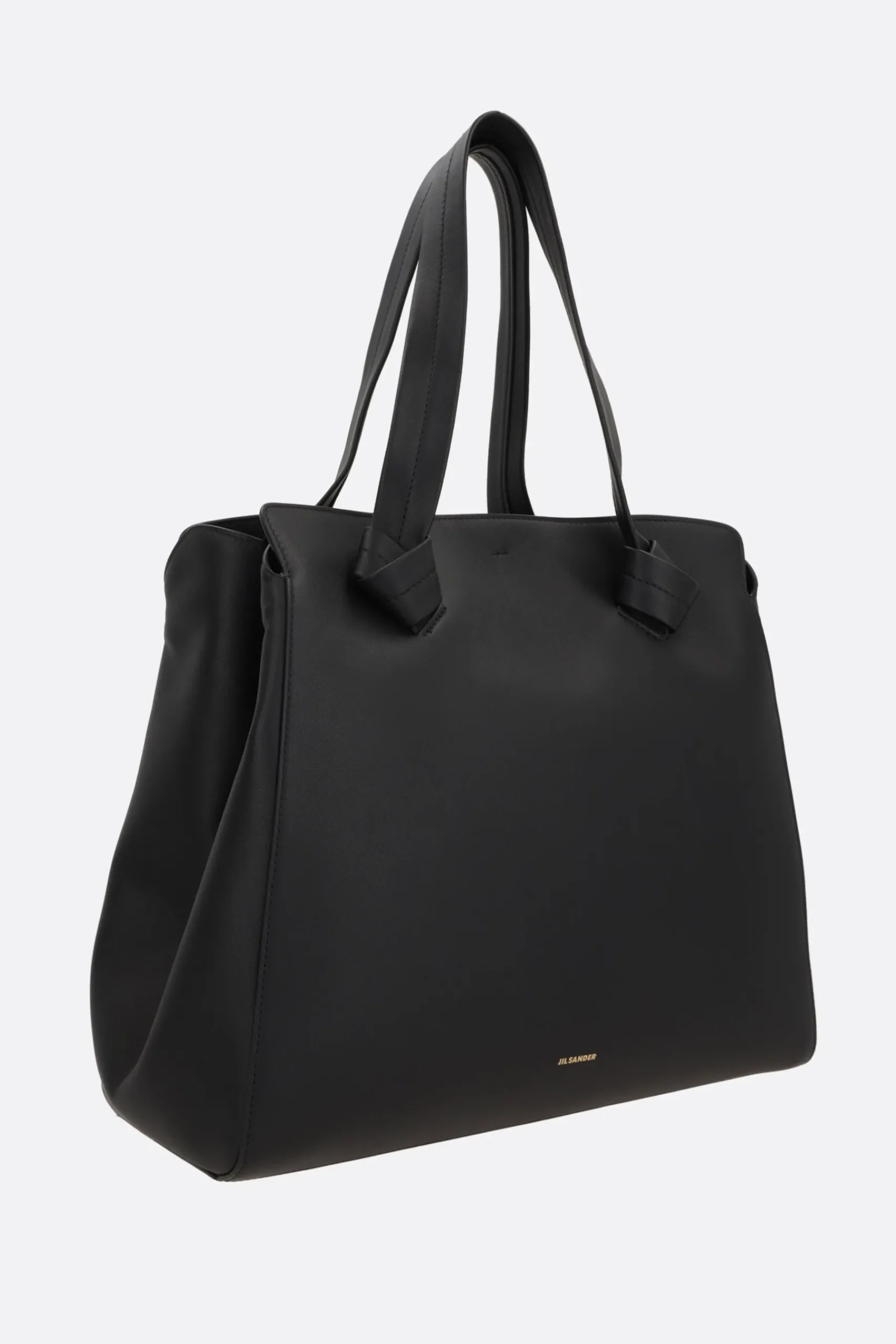 Women JIL SANDER Knot medium tote bag in smooth leather