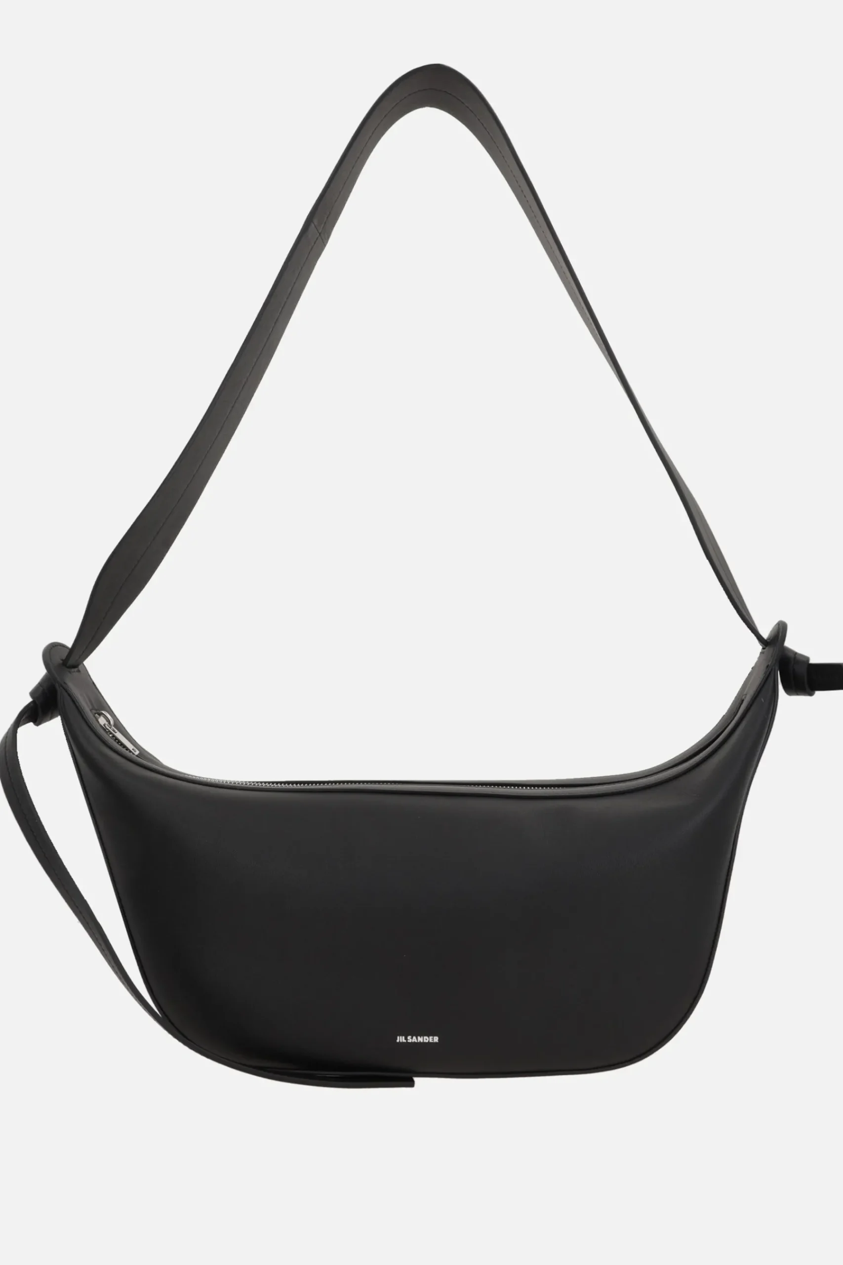 JIL SANDER Knot shoulder bag in smooth leather