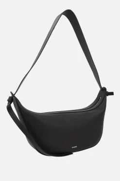 JIL SANDER Knot shoulder bag in smooth leather