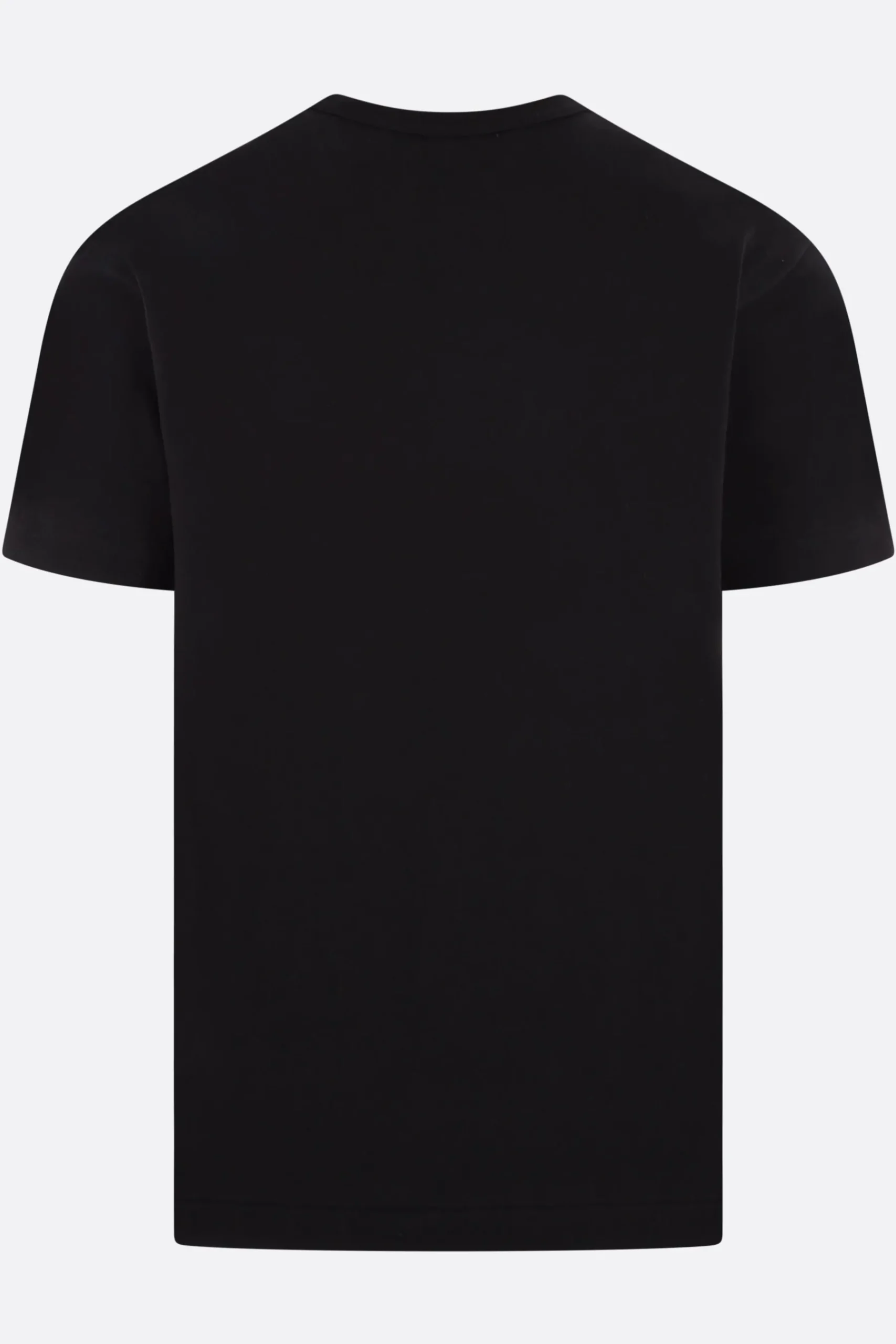 COMME DES GARÇONS PLAY lamé Heart patch cotton t-shirt