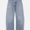 Women B-SIDES Lasso upcycled vintage denim jeans