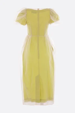 Women SIMONE ROCHA layered dress in tulle with flowers