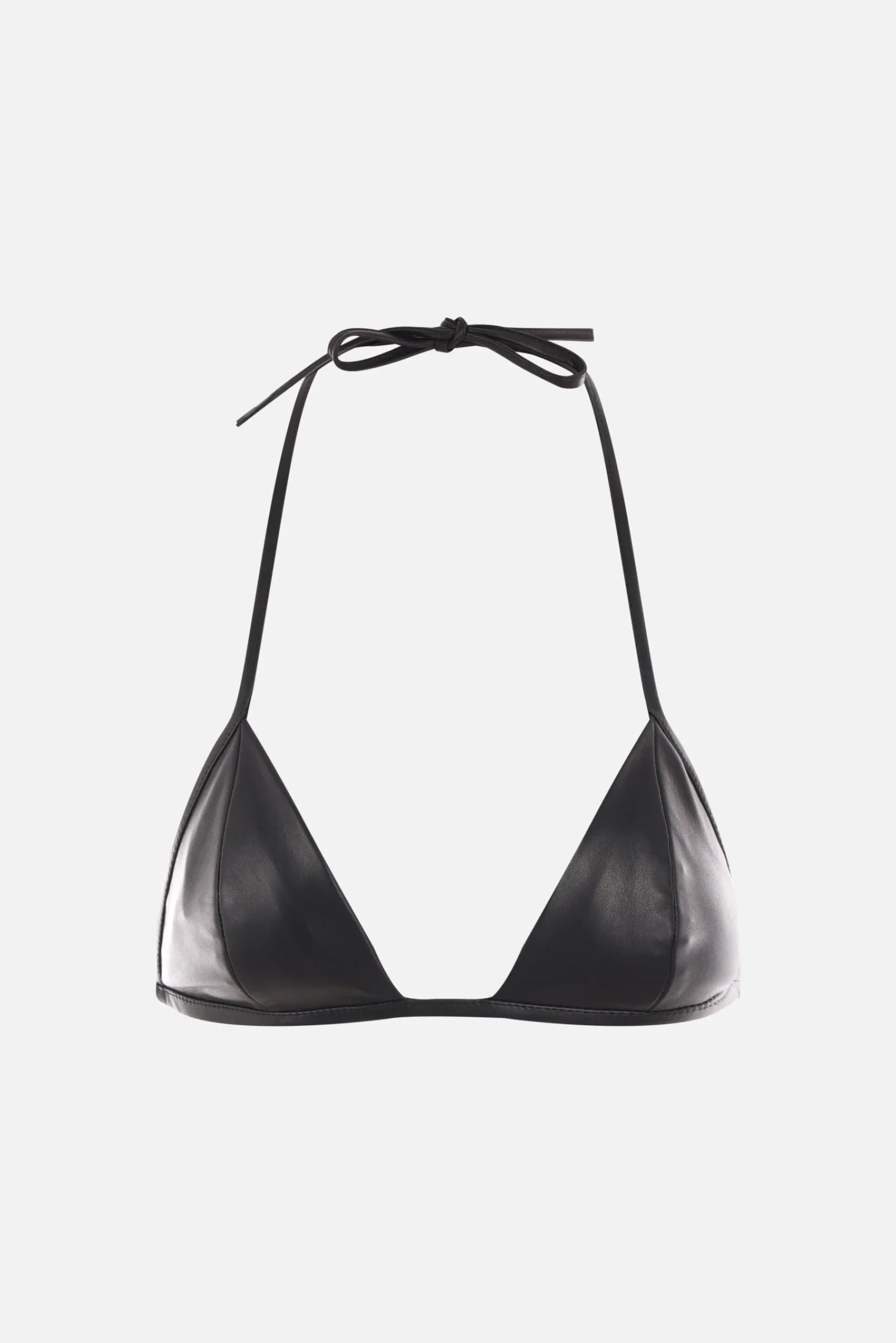 Women RICK OWENS leather bralette top
