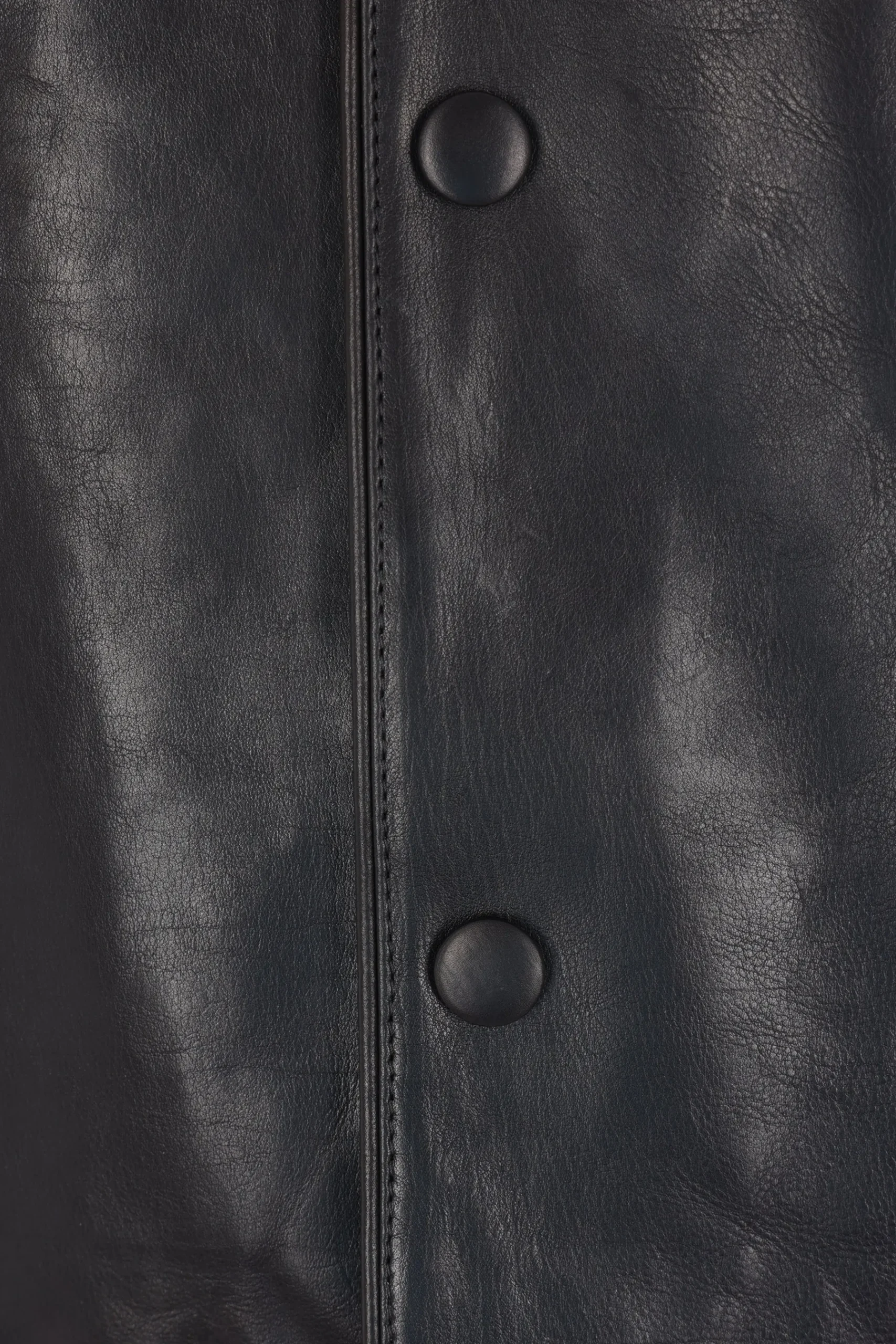 JIL SANDER leather jacket with studs