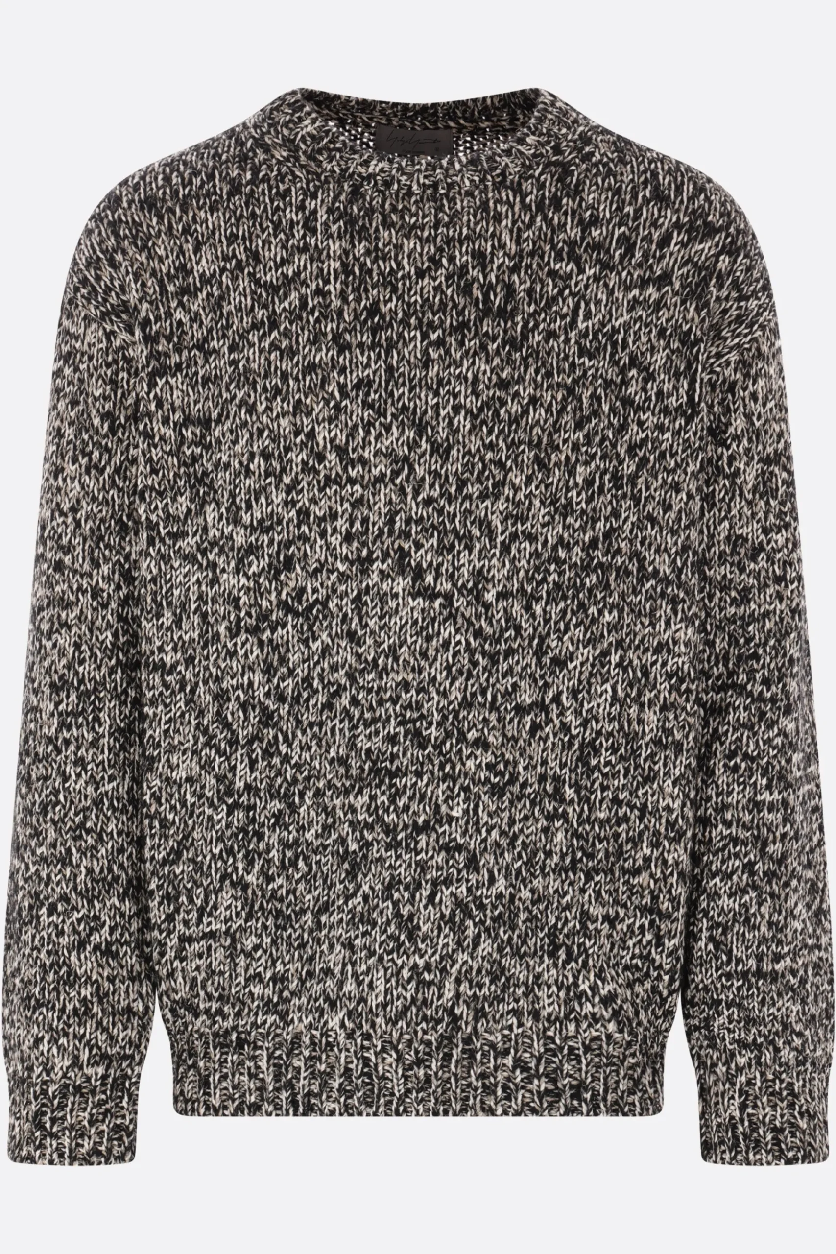 YOHJI YAMAMOTO linen and silk knit pullover