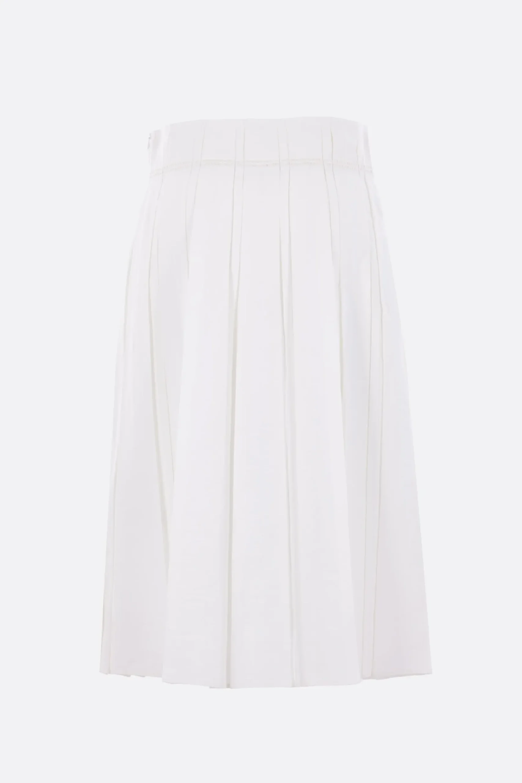 Women JIL SANDER linen pleated skirt