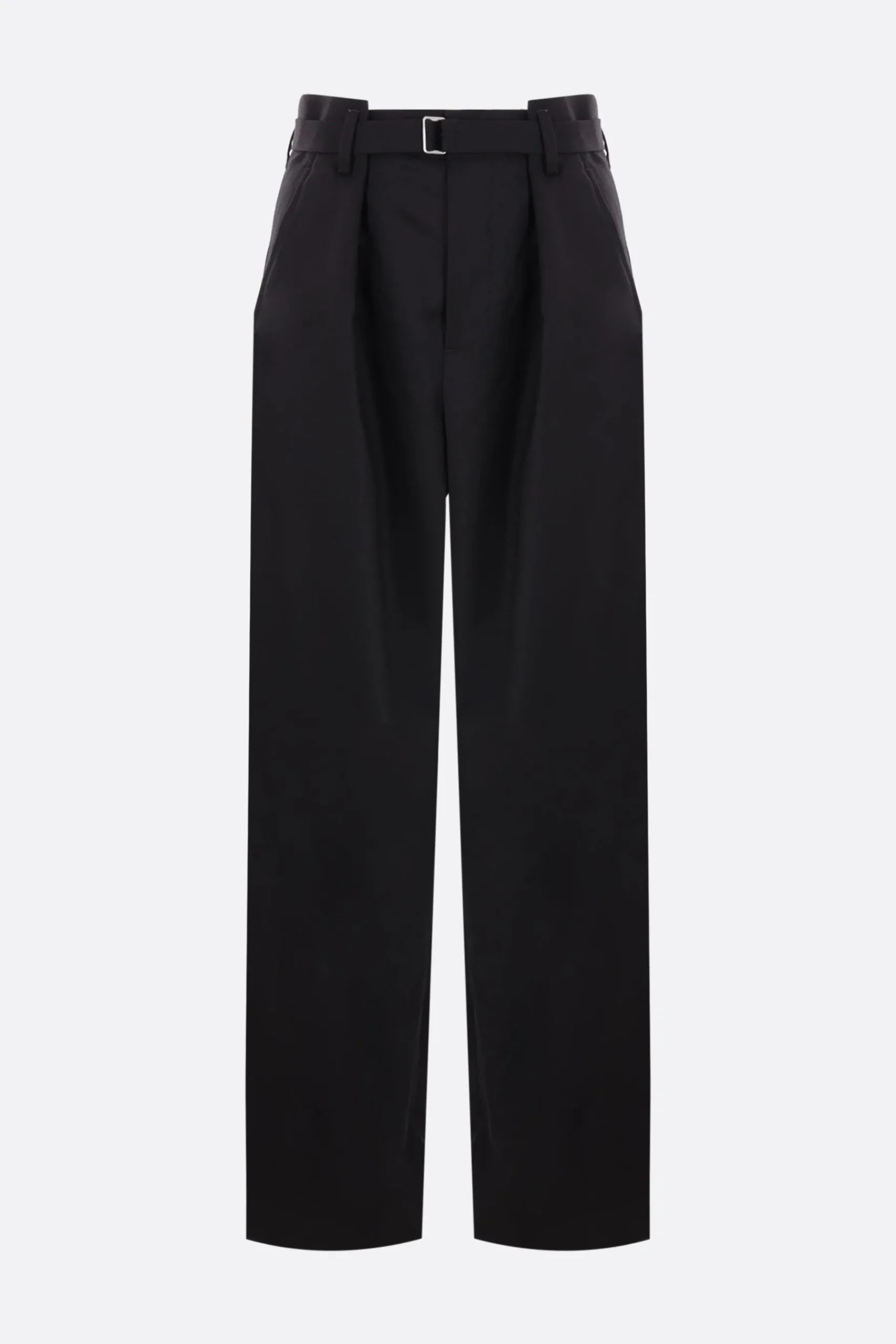 Women ANN DEMEULEMEESTER Linna twill oversize trousers