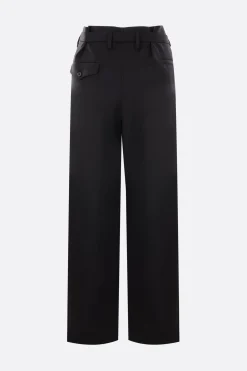 Women ANN DEMEULEMEESTER Linna twill oversize trousers
