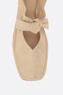 Women HEREU Llasada ballerinas in suede