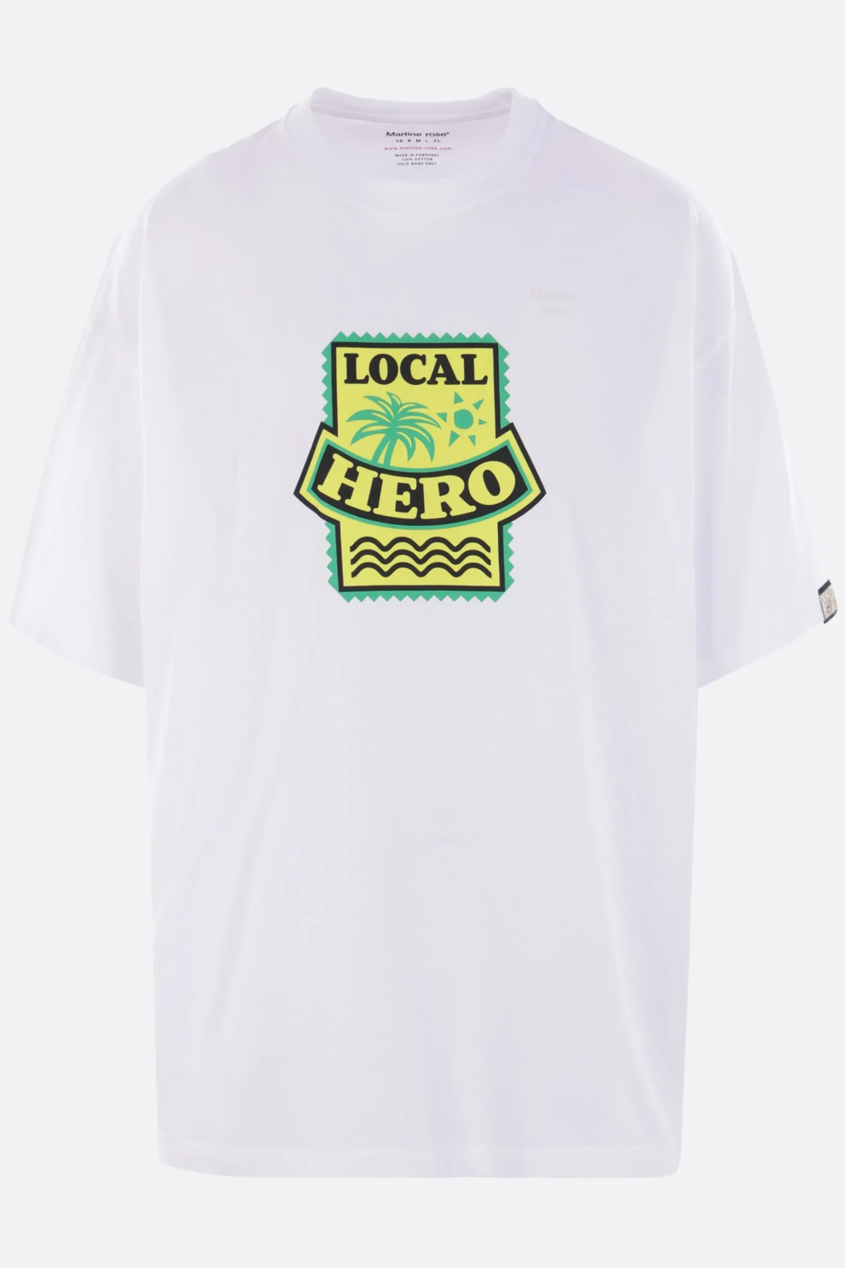 MARTINE ROSE Local Hero oversized t-shirt in cotton