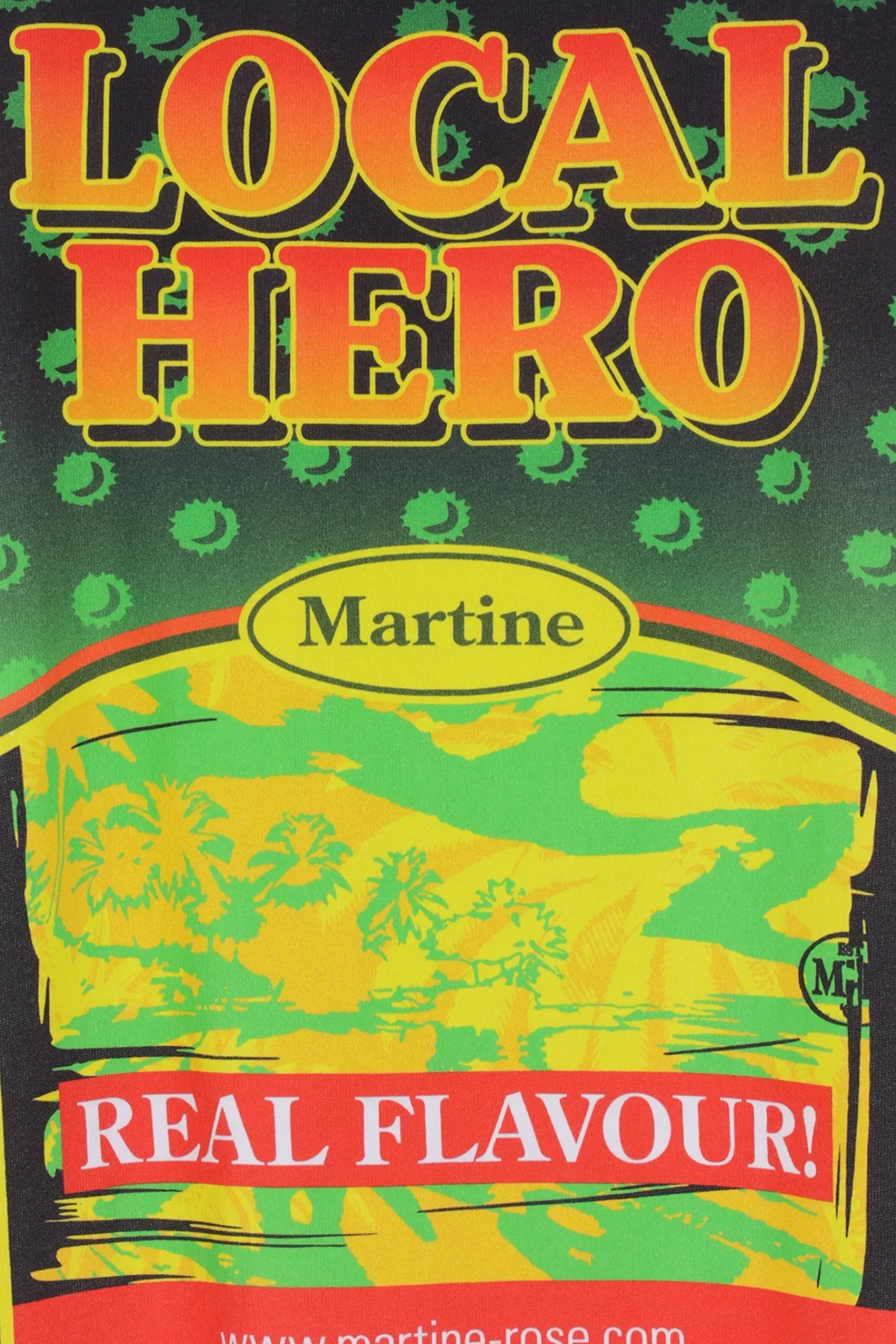 MARTINE ROSE Local Hero oversized t-shirt in cotton