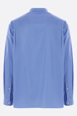 COMME DES GARÇONS HOMME logo embroidered poplin shirt