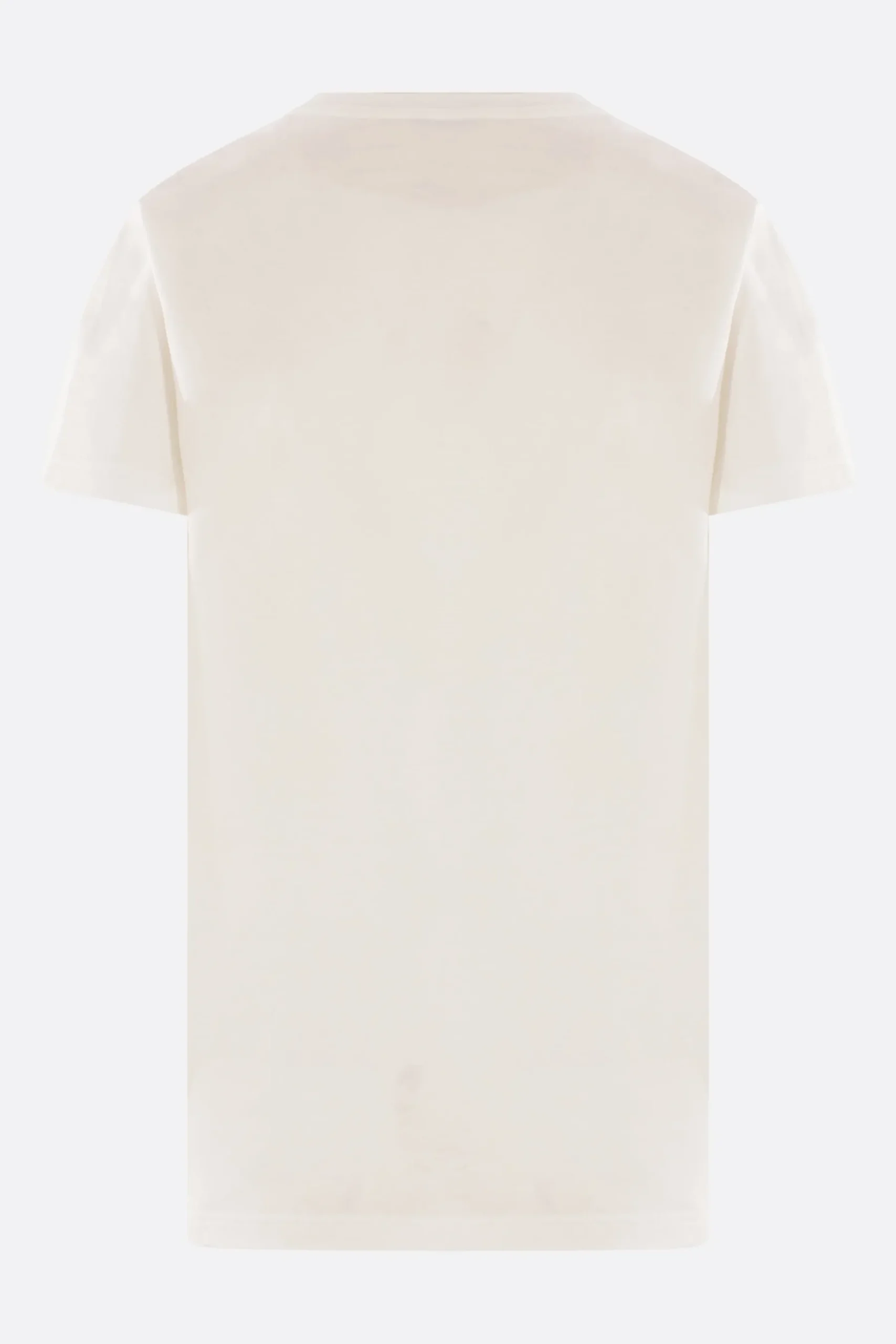 Women MONCLER logo patch cotton t-shirt