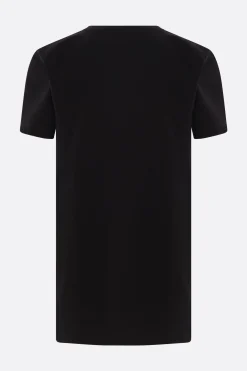 Women MONCLER logo patch cotton t-shirt