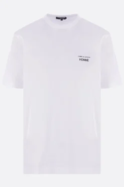COMME DES GARÇONS HOMME logo print cotton t-shirt