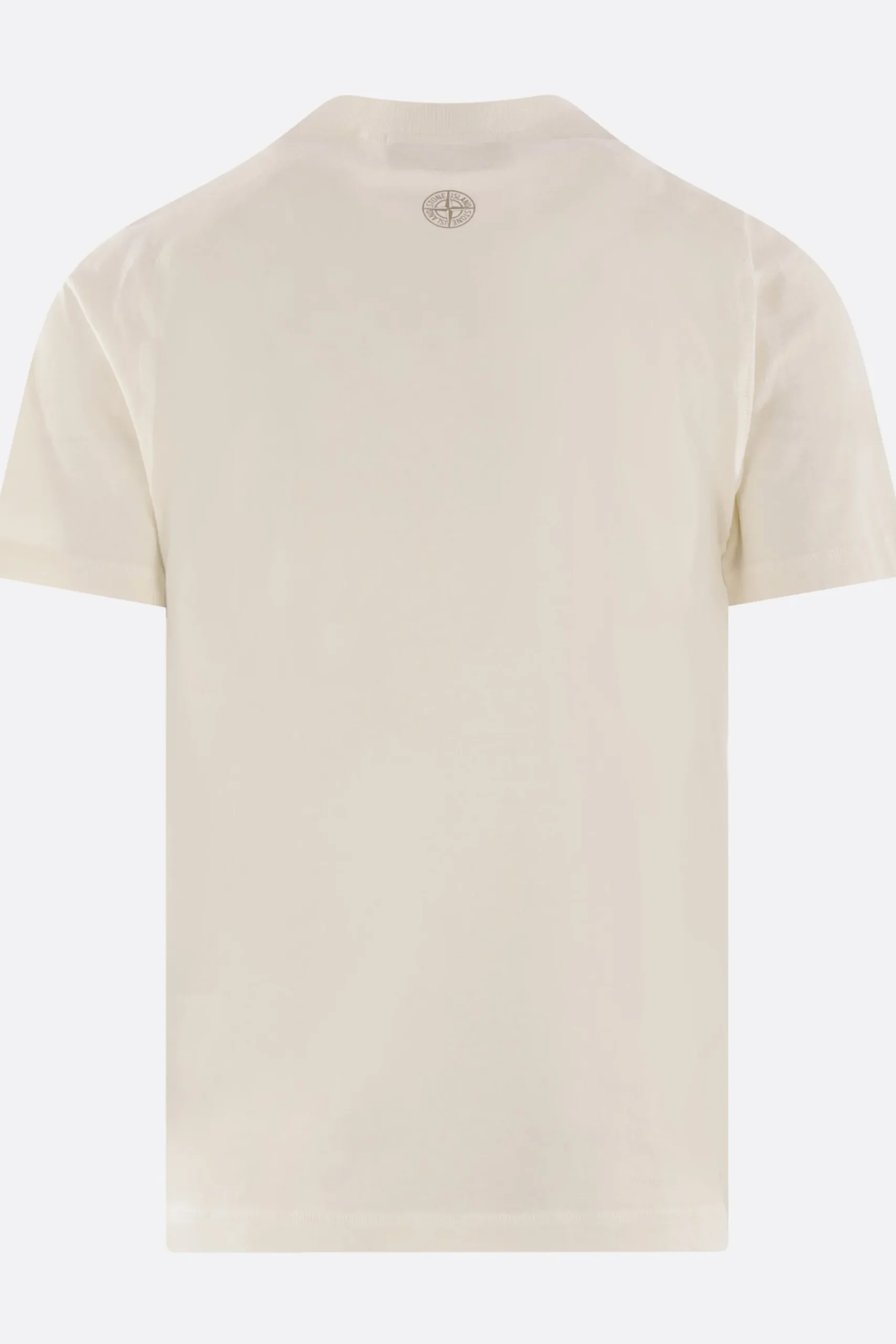 STONE ISLAND logo print cotton t-shirt