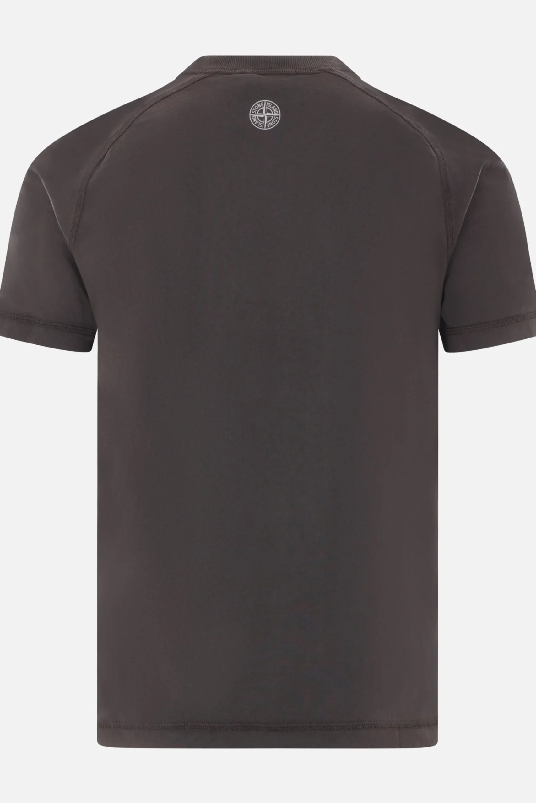 STONE ISLAND logo print cotton t-shirt