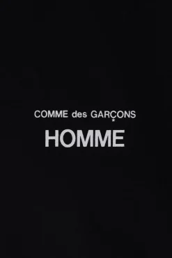 COMME DES GARÇONS HOMME logo print cotton t-shirt