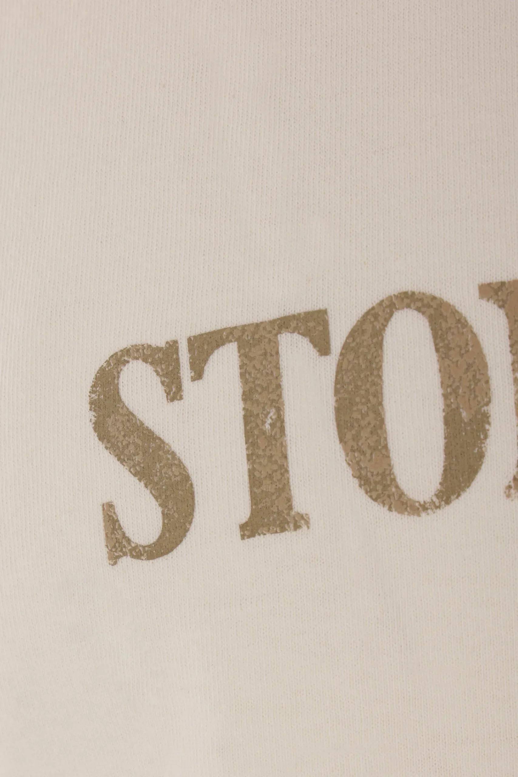 STONE ISLAND logo print cotton t-shirt
