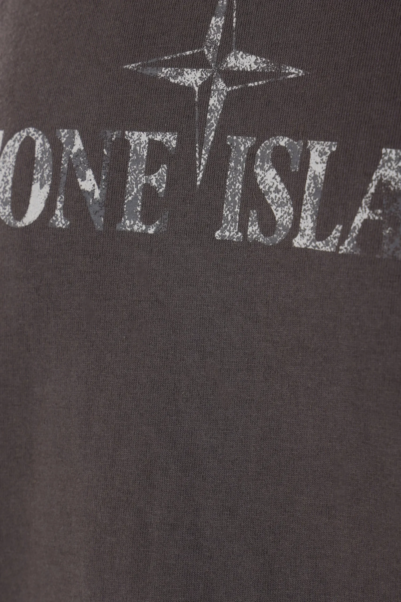 STONE ISLAND logo print cotton t-shirt
