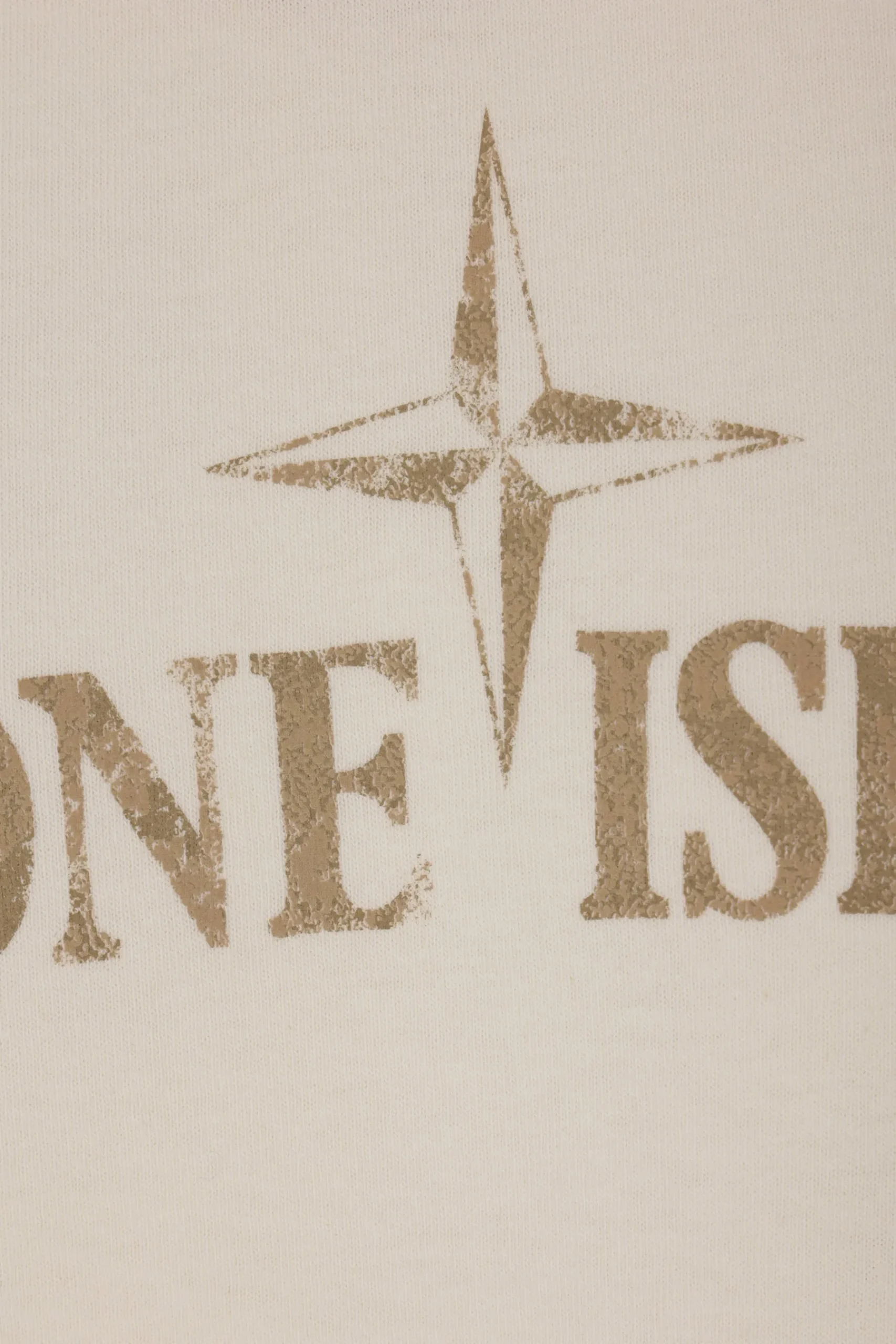 STONE ISLAND logo print cotton t-shirt