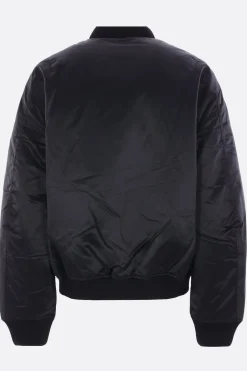 ACNE STUDIOS Logogram padded bomber jacket in nylon