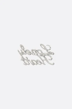 Women JIL SANDER Lonely Heart brass pin